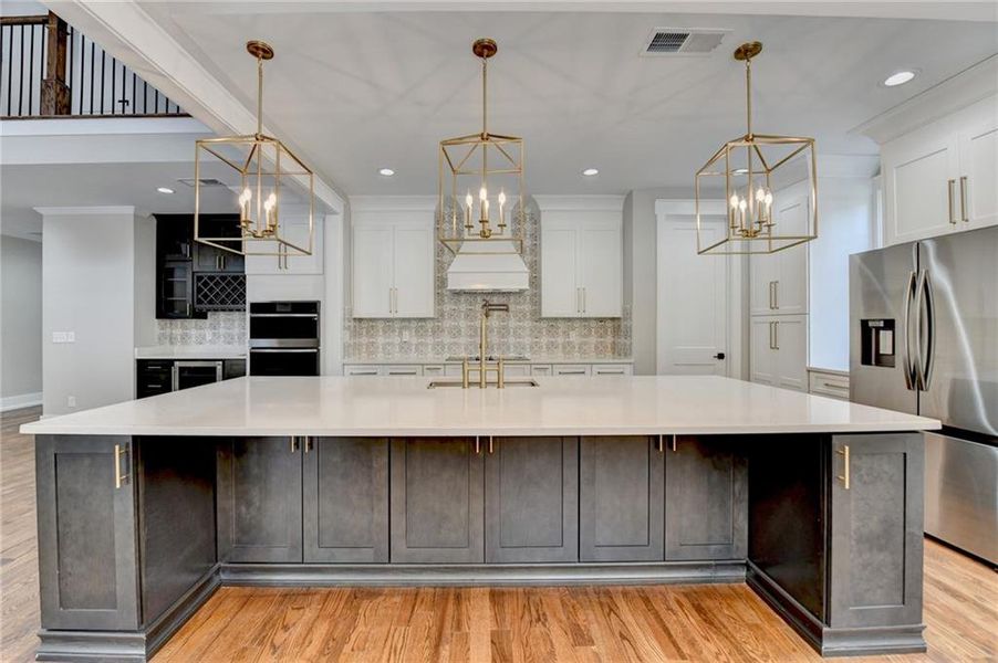 Furnished interior view inside a new home in , Snellville (Image 19).