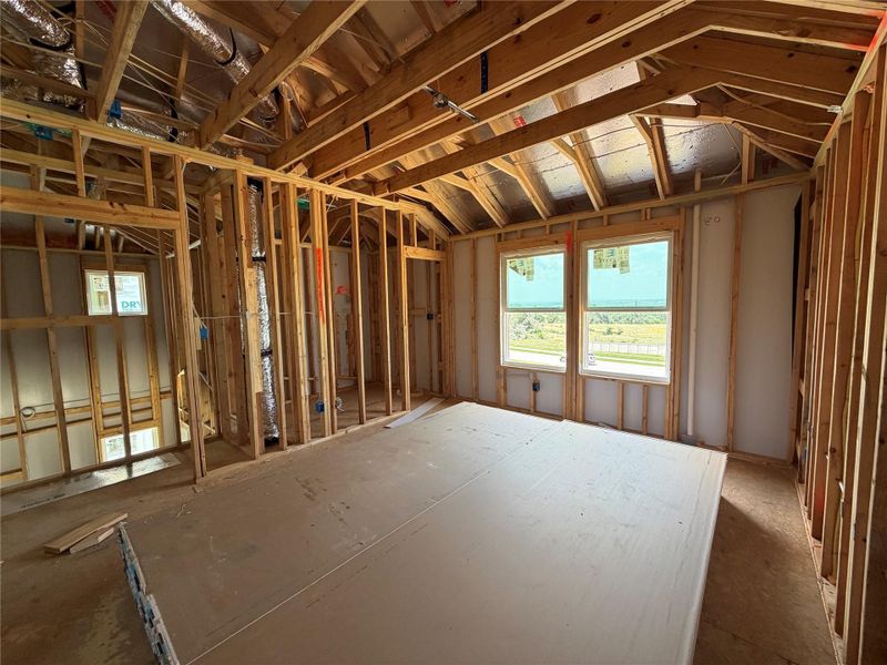 In-progress construction of a new home in Cannon Ranch, Dripping Springs, TX (Image 14).