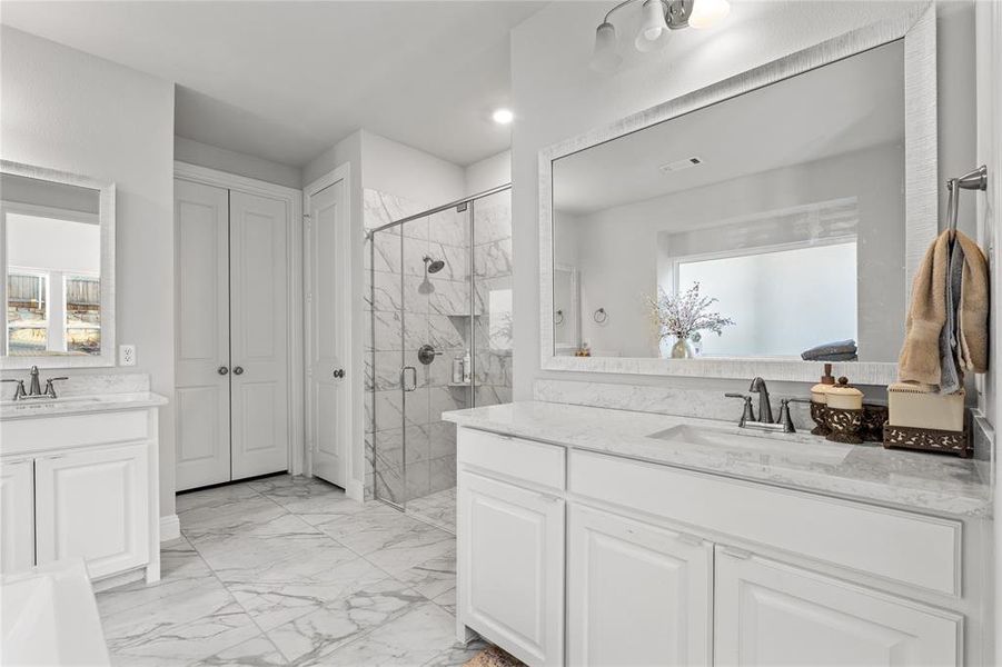 Furnished interior view inside a new home in , Corinth (Image 31).