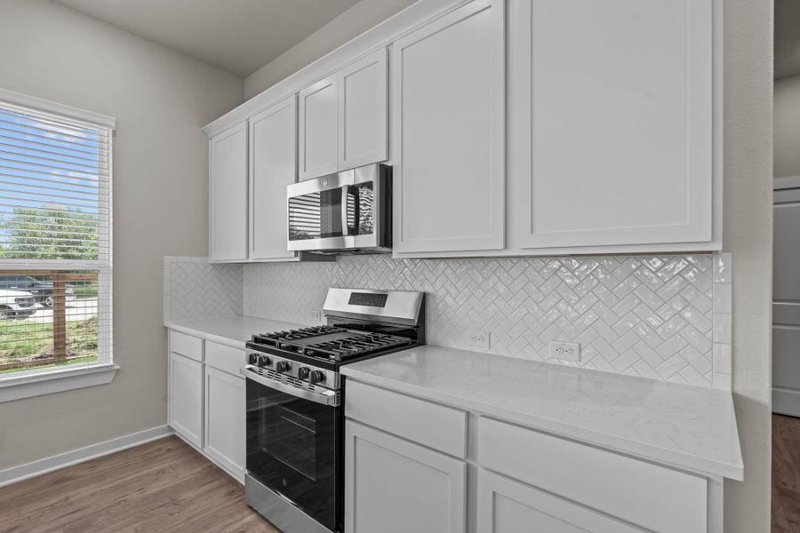 Furnished interior view inside a new home in The Crossvine, Schertz (Image 9). Furnished interior view inside a new home in The Crossvine, Schertz (Image 9).