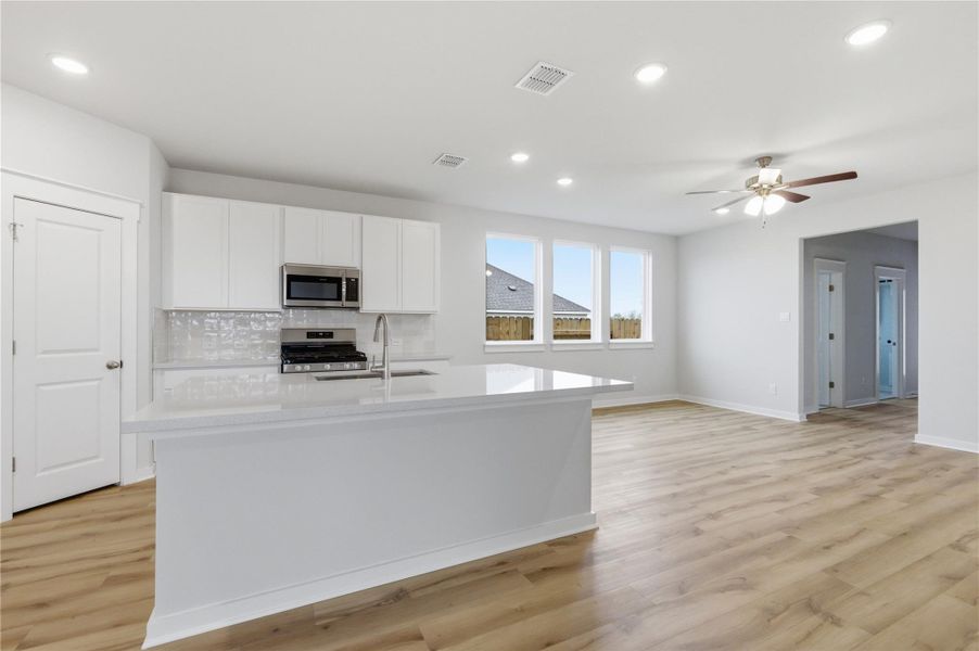 Furnished interior view inside a new home in Infinity Square, Kyle (Image 6).