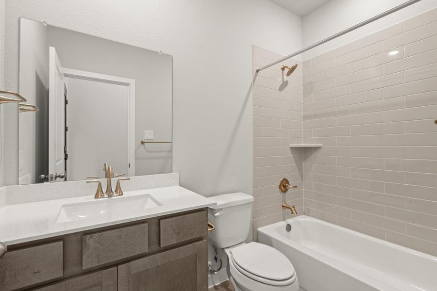 Furnished interior view inside a new home in Elyson 45' & 70', Katy (Image 5).