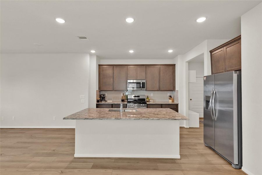 Furnished interior view inside a new home in , Magnolia (Image 6).