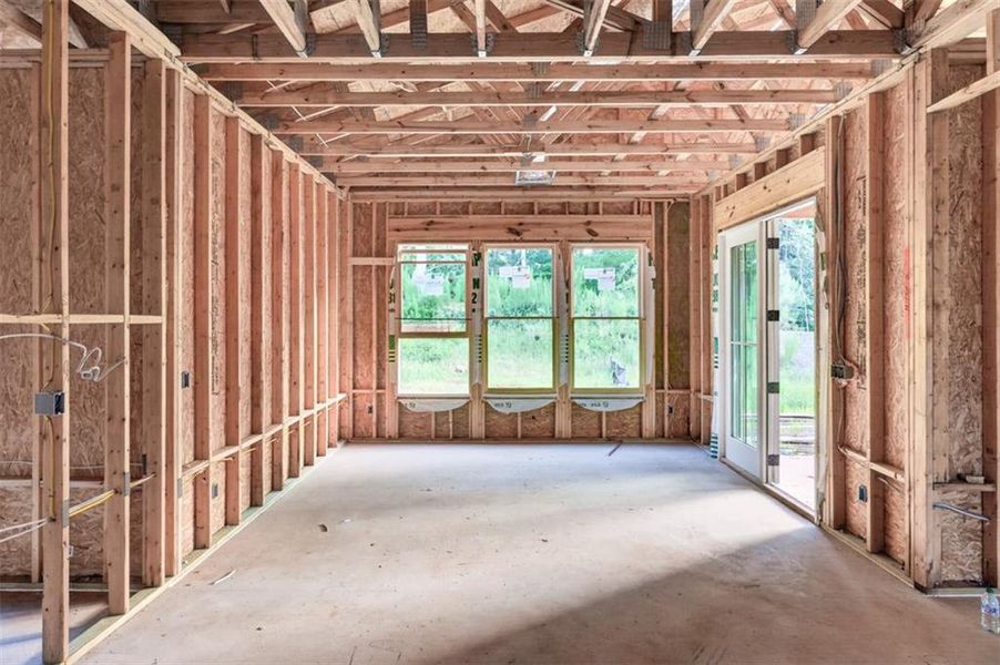 In-progress construction of a new home in , Statham, GA (Image 14).