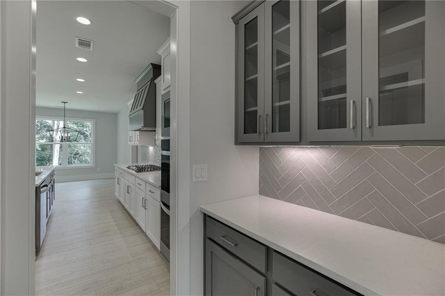 Furnished interior view inside a new home in , Buford (Image 7).