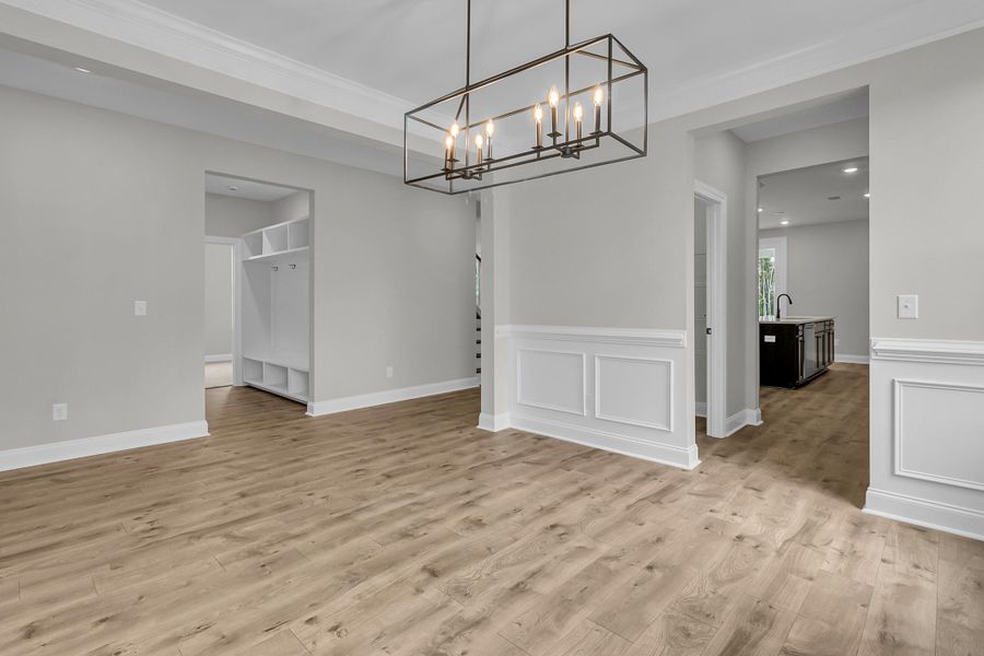 Spacious, unfurnished interior of a new home in Tidewater at Lakes of Cane Bay, Summerville (Image 30).