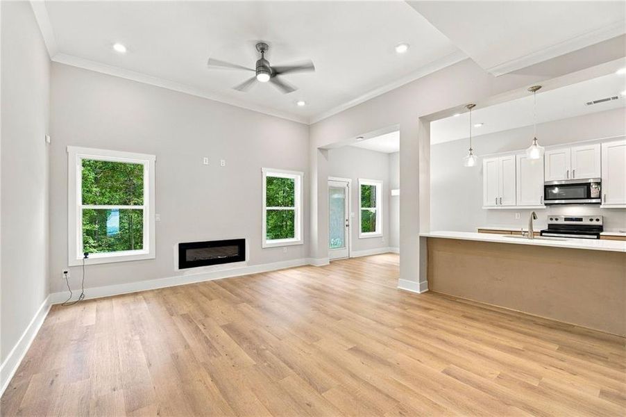 Spacious, unfurnished interior of a new home in , Ellenwood (Image 22).