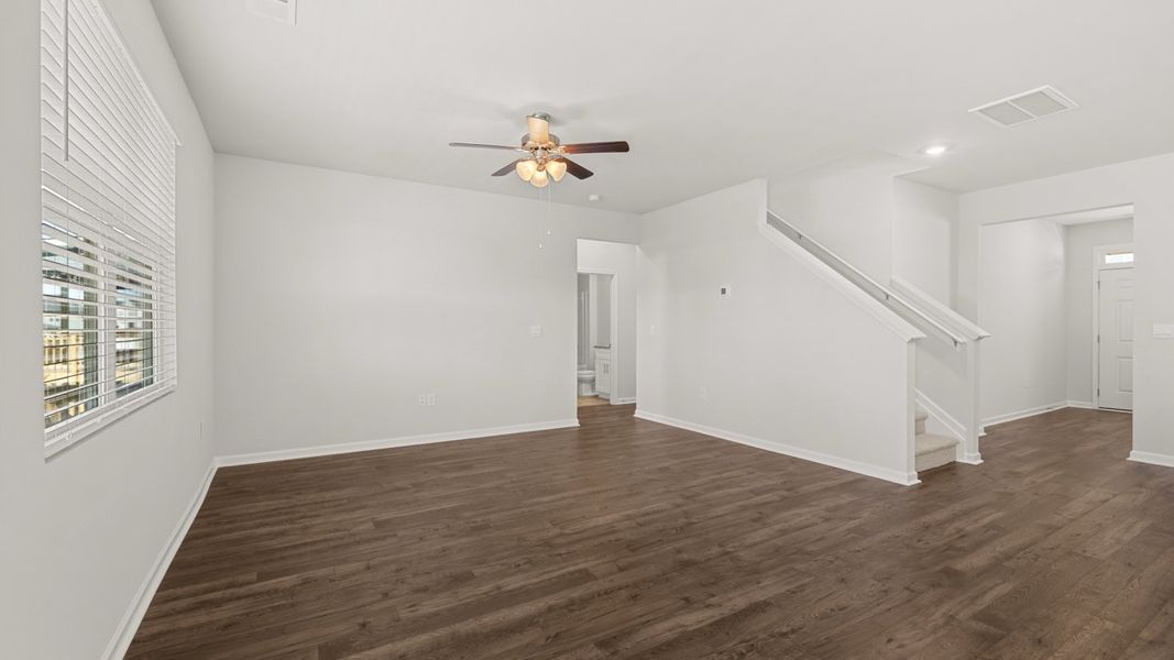 Spacious, unfurnished interior of a new home in Southwind Village, Evans (Image 13). Spacious, unfurnished interior of a new home in Southwind Village, Evans (Image 13).
