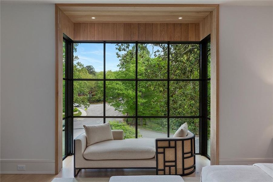 Furnished interior view inside a new home in , Atlanta (Image 26).