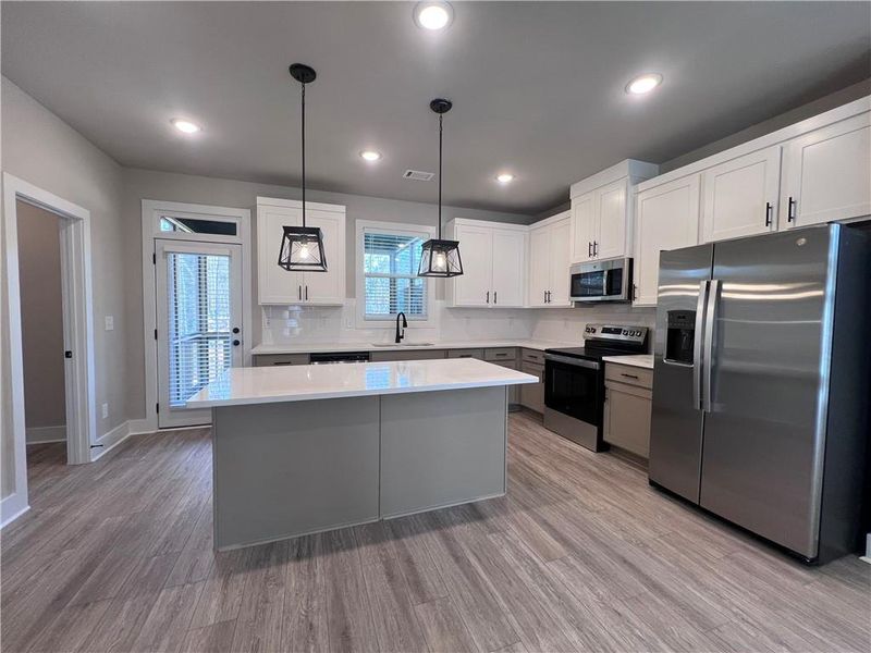 Furnished interior view inside a new home in , Tucker (Image 8). Furnished interior view inside a new home in , Tucker (Image 8).