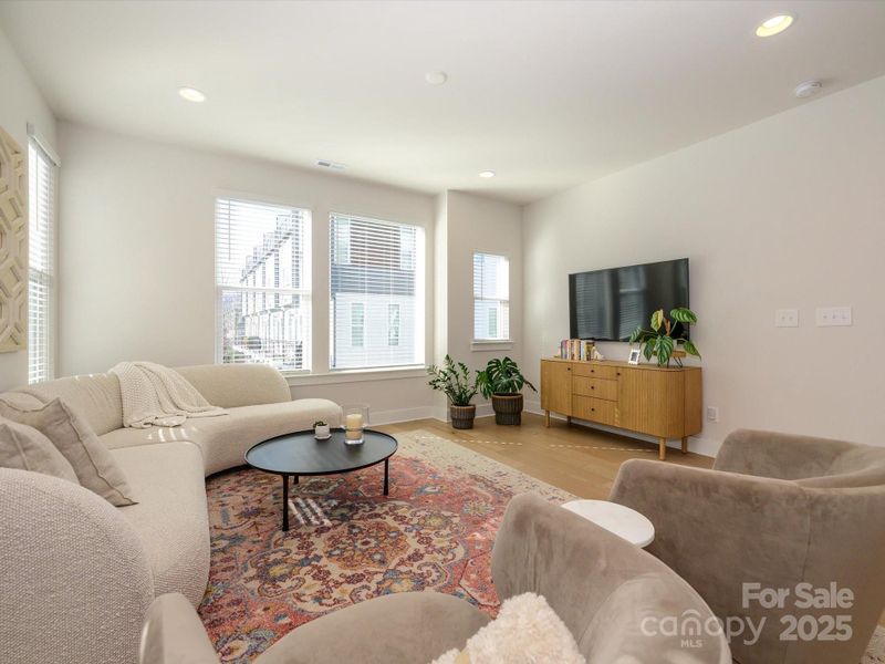 Furnished interior view inside a new home in LOSO Terraces, Charlotte (Image 18).