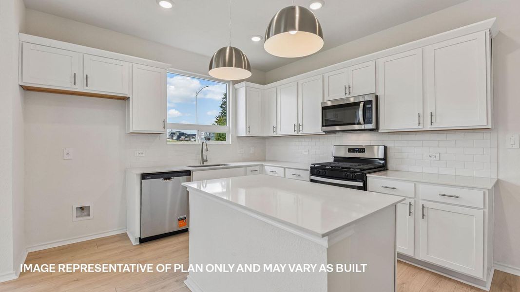 Furnished interior view inside a new home in Valverde, Bastrop (Image 3).