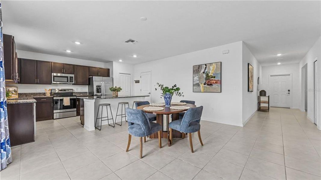 Furnished interior view inside a new home in Wind Meadows South, Bartow (Image 15).