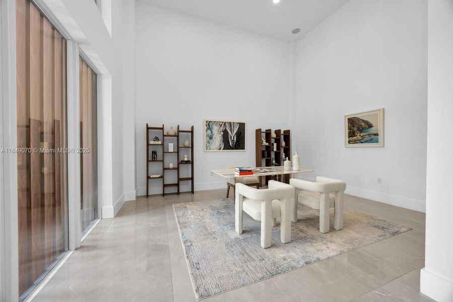 Furnished interior view inside a new home in , Miami (Image 13).