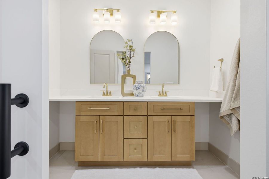 Furnished interior view inside a new home in , San Antonio (Image 16).