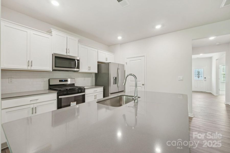Furnished interior view inside a new home in Cline Village, Conover (Image 7). Furnished interior view inside a new home in Cline Village, Conover (Image 7).