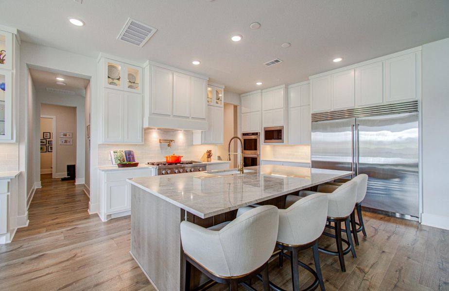 Furnished interior view inside a new home in , Manvel (Image 7).