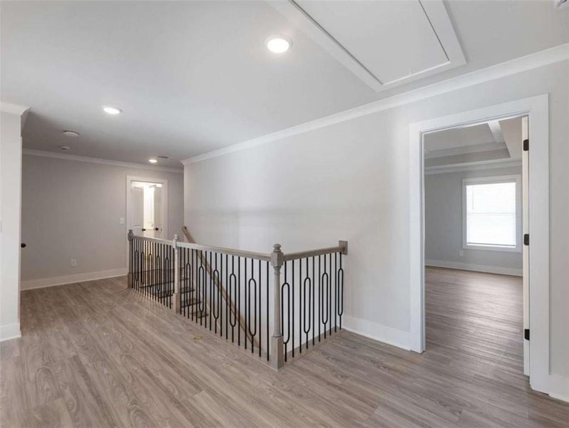 Spacious, unfurnished interior of a new home in , Buford (Image 64).