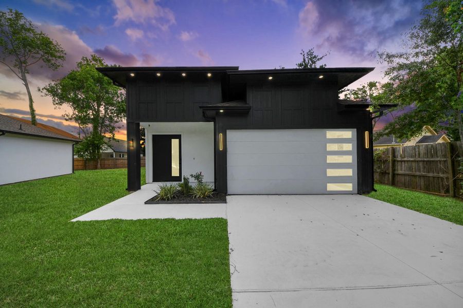 Front exterior of a new home in , Dayton, TX, highlighting curb appeal (Image 2). Front exterior of a new home in , Dayton, TX, highlighting curb appeal (Image 2).