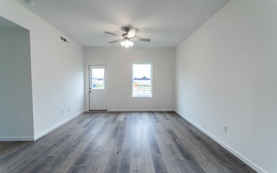 Spacious, unfurnished interior of a new home in Stonehenge, Manchester (Image 21). Spacious, unfurnished interior of a new home in Stonehenge, Manchester (Image 21).