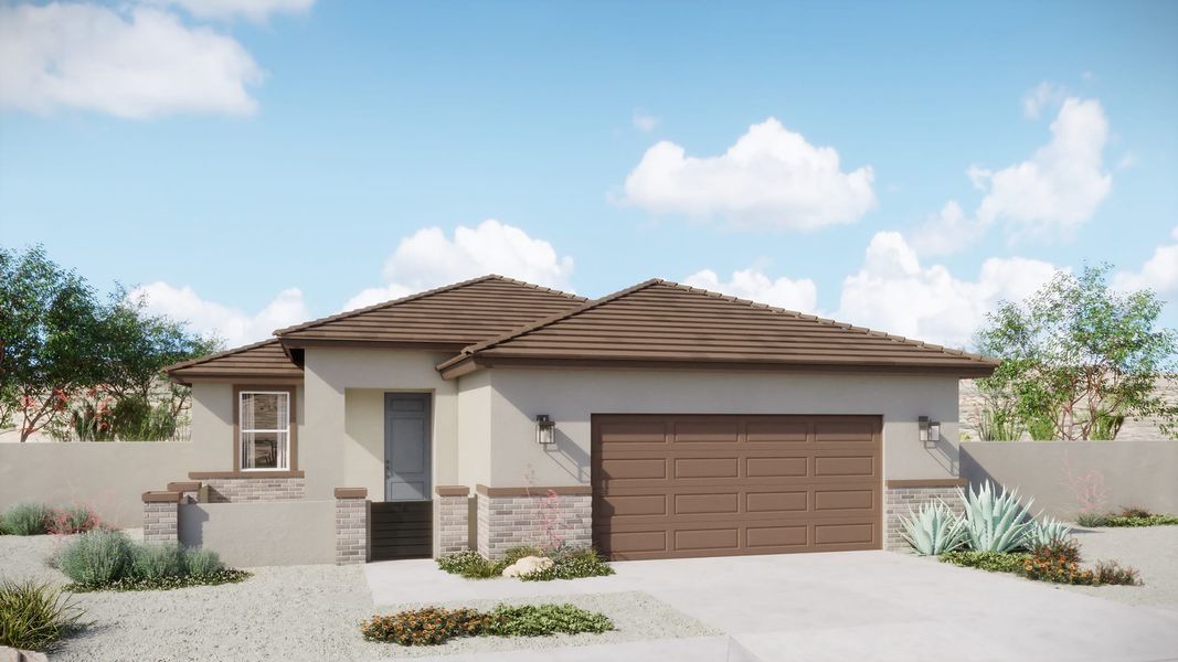 Elevation C | Firelight | Elara at Moonlight | New Homes in Maricopa, AZ by Landsea Homes