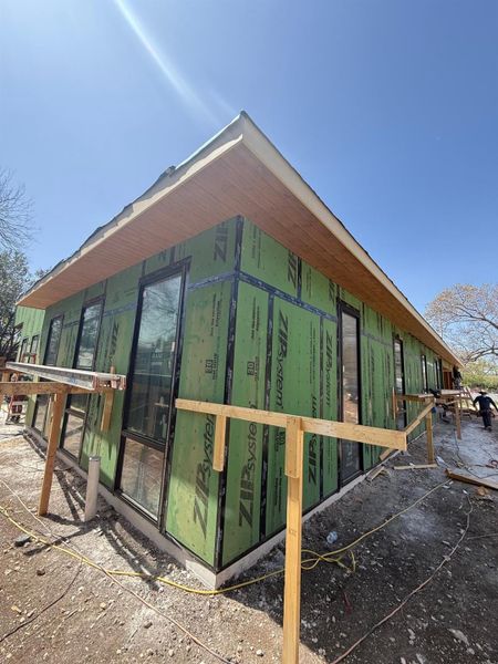 In-progress construction of a new home in , Austin, TX (Image 8). In-progress construction of a new home in , Austin, TX (Image 8).