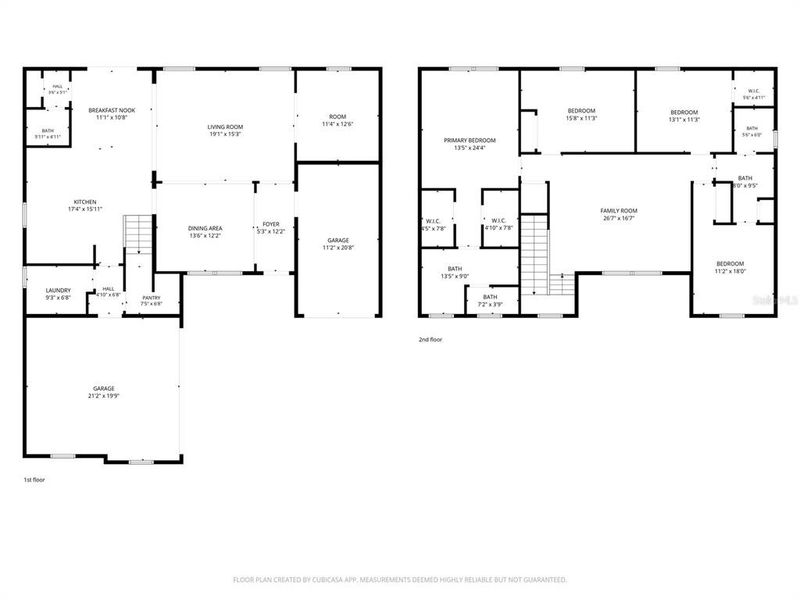 2D floor plan layout of this home in Meadowlark Landing, Apopka, FL (Image 6). 2D floor plan layout of this home in Meadowlark Landing, Apopka, FL (Image 6).