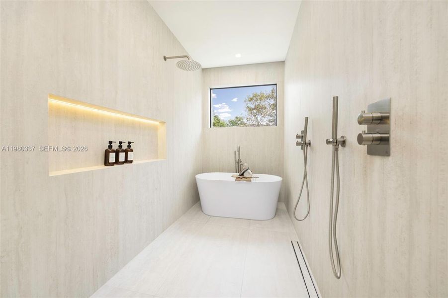 Close-up of interior finishes inside a home in , Miami (Image 17).