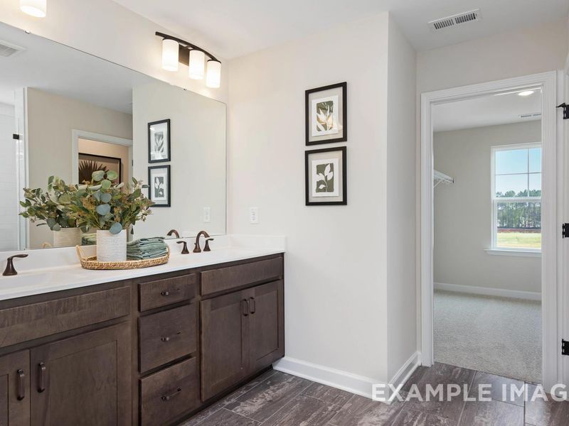 Representative furnished interior of a home built from the The Willow B by Davidson Homes LLC in Retreat at North Main, Lillington (Image 16).