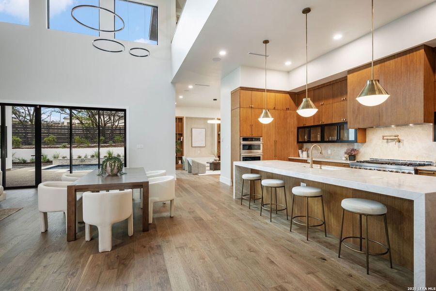 Furnished interior view inside a new home in , San Antonio (Image 53).