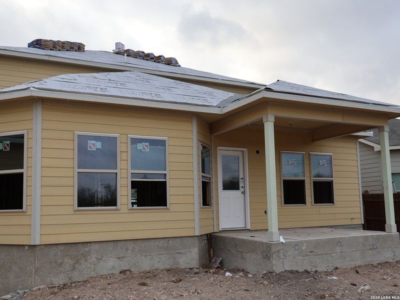 In-progress construction of a new home in Agave, San Antonio, TX (Image 25). In-progress construction of a new home in Agave, San Antonio, TX (Image 25).