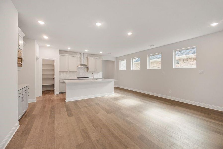 Spacious, unfurnished interior of a new home in Spiritas Ranch, Little Elm (Image 13). Spacious, unfurnished interior of a new home in Spiritas Ranch, Little Elm (Image 13).