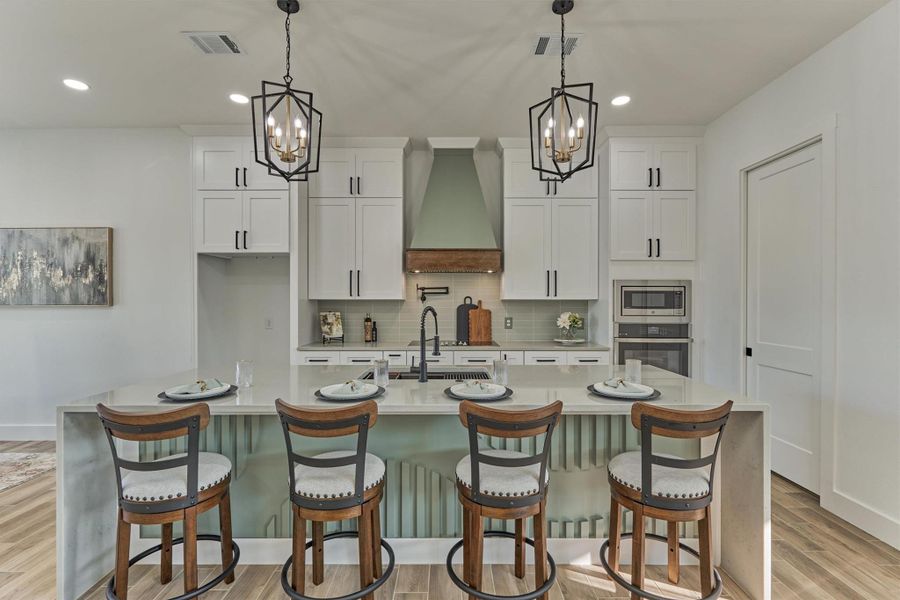 Furnished interior view inside a new home in , Montgomery (Image 15).