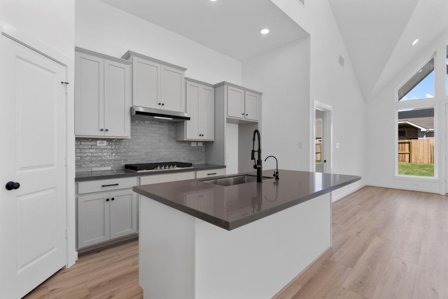 Furnished interior view inside a new home in Sienna 45', 50', Missouri City (Image 9).