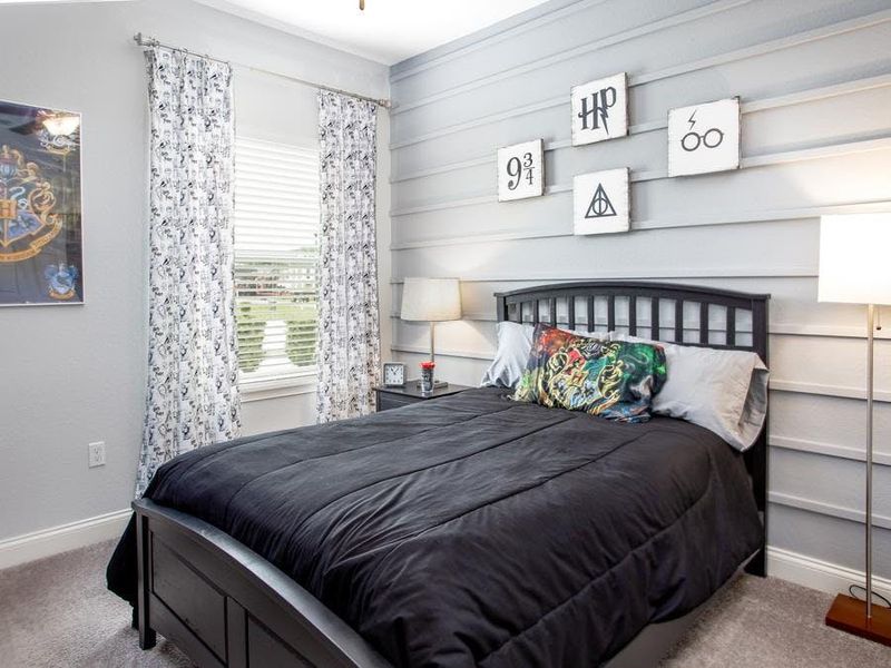 Large secondary bedrooms provide space for everyone in your household - Willow II with Loft by Highland Homes Large secondary bedrooms provide space for everyone in your household - Willow II with Loft by Highland Homes