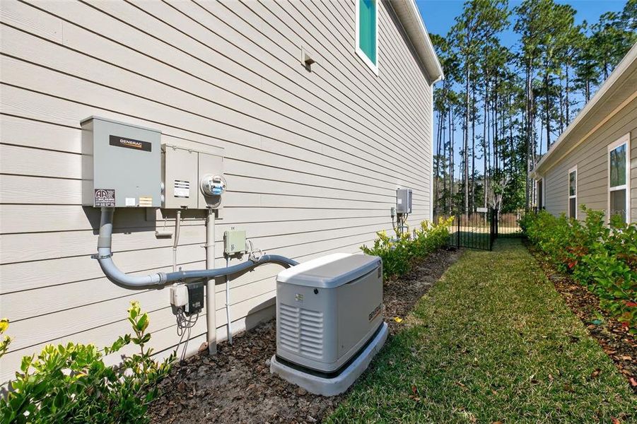 Exterior details and patio area of a home in Trailmark, St. Augustine (Image 28).