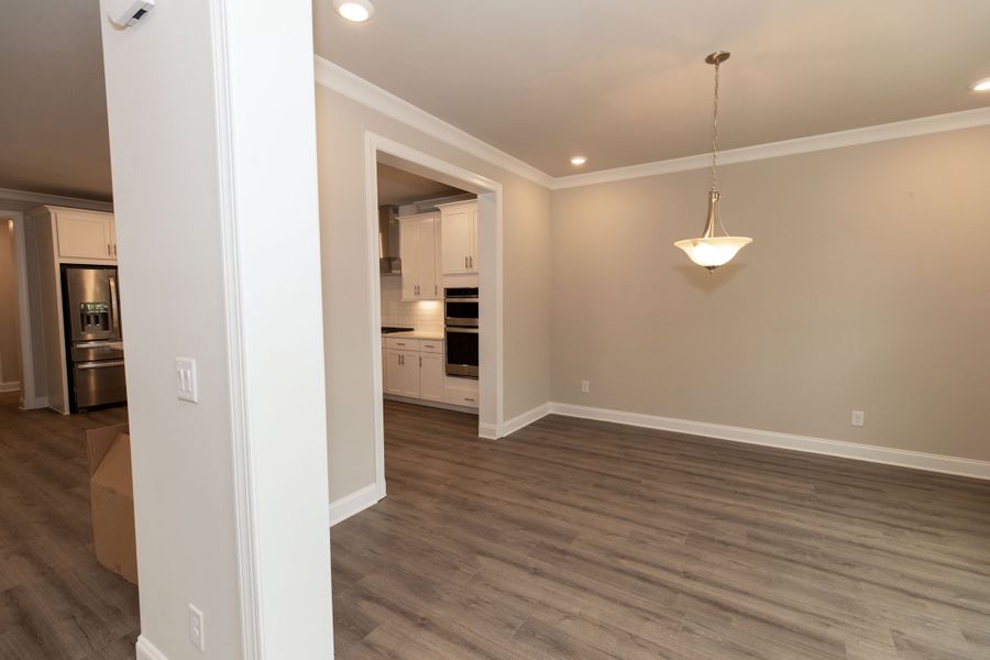 Representative unfurnished interior of a home built from the The Charleston by The Providence Group in Aberdeen, Hoschton (Image 45).