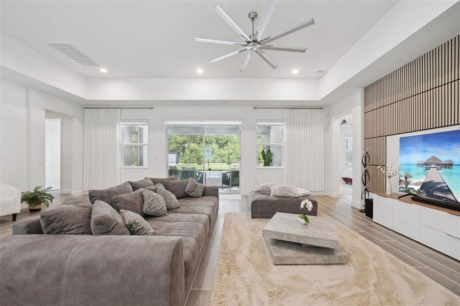 Furnished interior view inside a new home in , Mount Dora (Image 9).