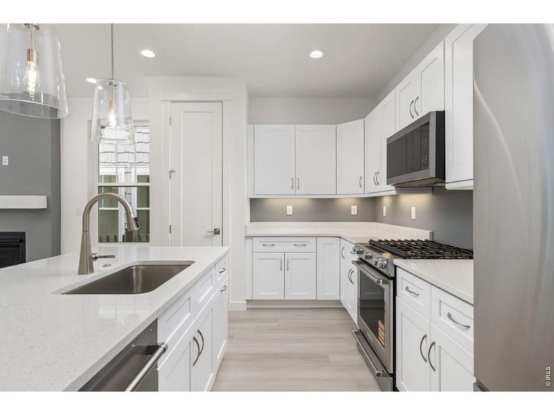 Furnished interior view inside a new home in Westerly, Erie (Image 8).