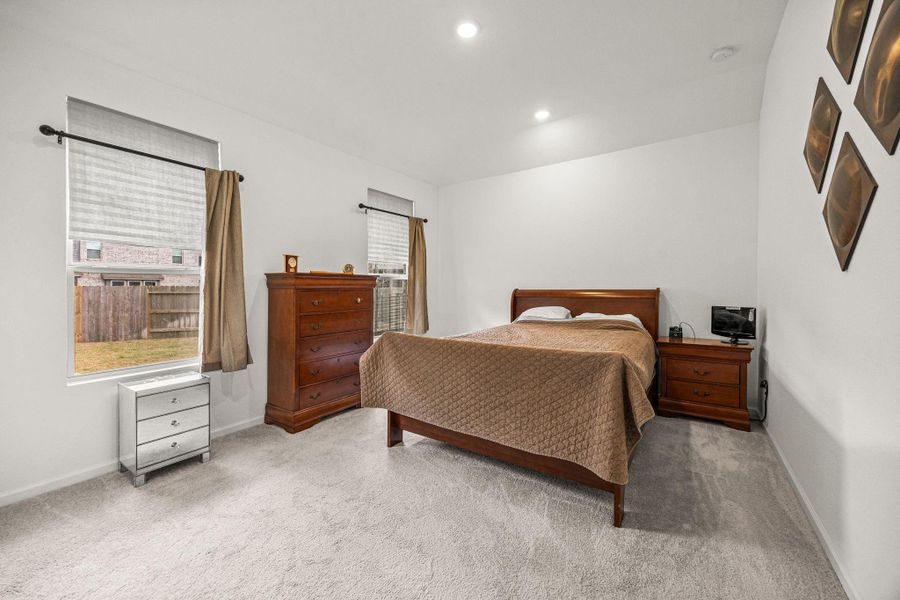 Furnished interior view inside a new home in Artavia: Avante Collection, Conroe (Image 17).