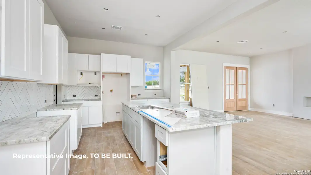 Furnished interior view inside a new home in , Spring Branch (Image 2).