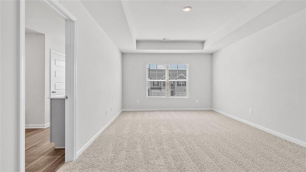 Spacious, unfurnished interior of a new home in Echo Glen, Stockbridge (Image 26). Spacious, unfurnished interior of a new home in Echo Glen, Stockbridge (Image 26).