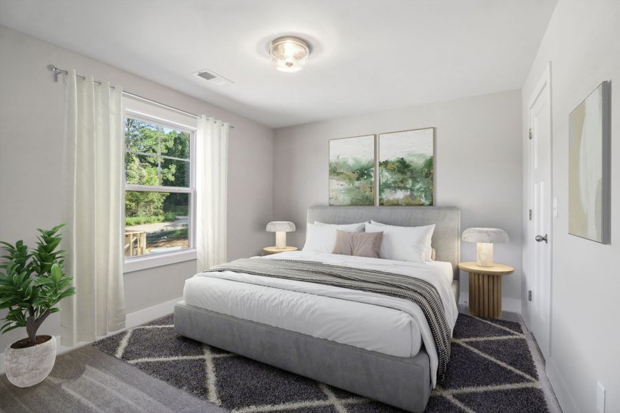 Representative furnished interior of a home built from the Audrey II by Great Southern Homes in Collins Cove, Chapin (Image 47).