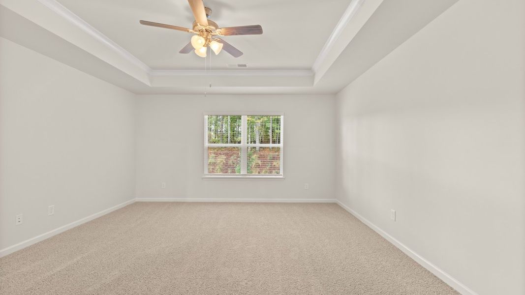 Representative unfurnished interior of a home built from the Stratford by D.R. Horton in Independence Villas and Townhomes, Loganville (Image 26).