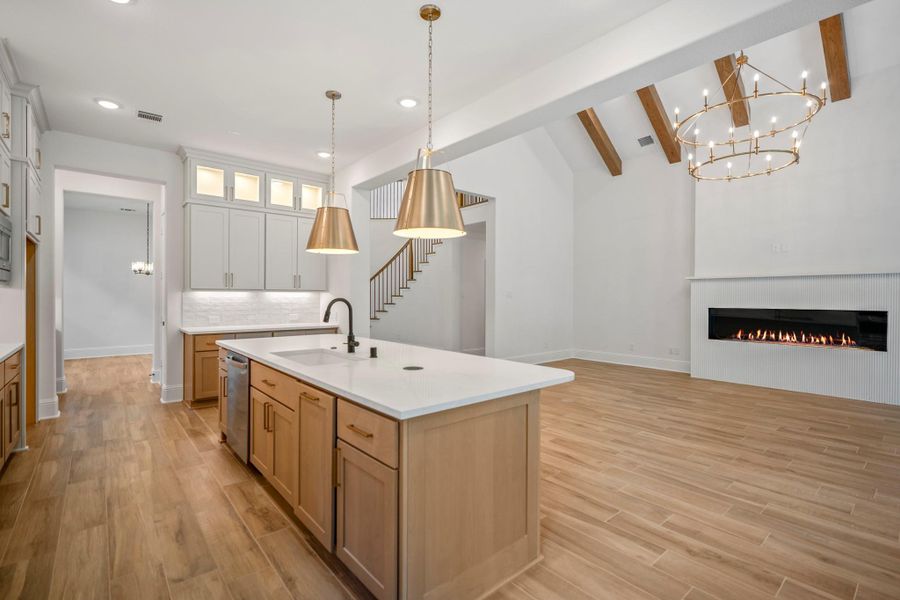 Furnished interior view inside a new home in Colton, Montgomery (Image 6).