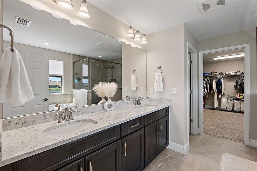 Furnished interior view inside a new home in , Parrish (Image 32).