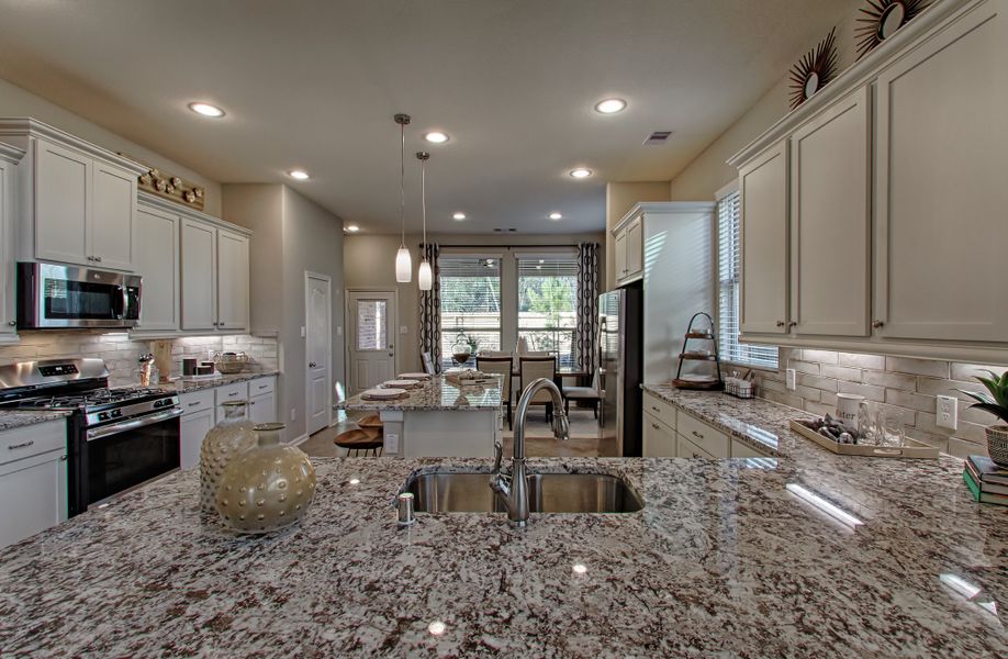 Furnished interior view inside a new home in Attwater, Waller (Image 8).