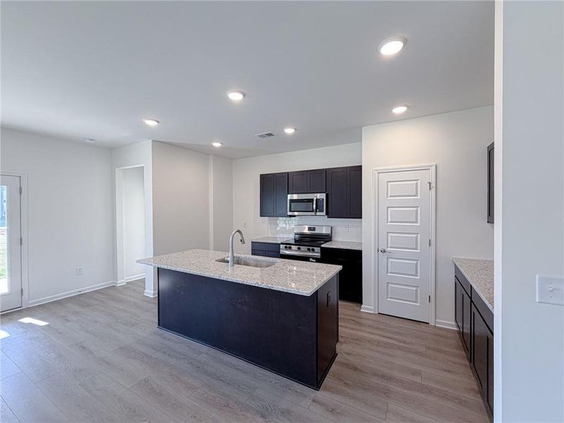 Furnished interior view inside a new home in , Rockmart (Image 5).