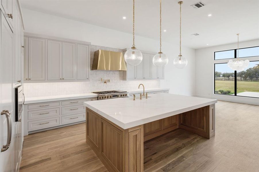 Furnished interior view inside a new home in Fleming Pointe, Fort Worth (Image 6).