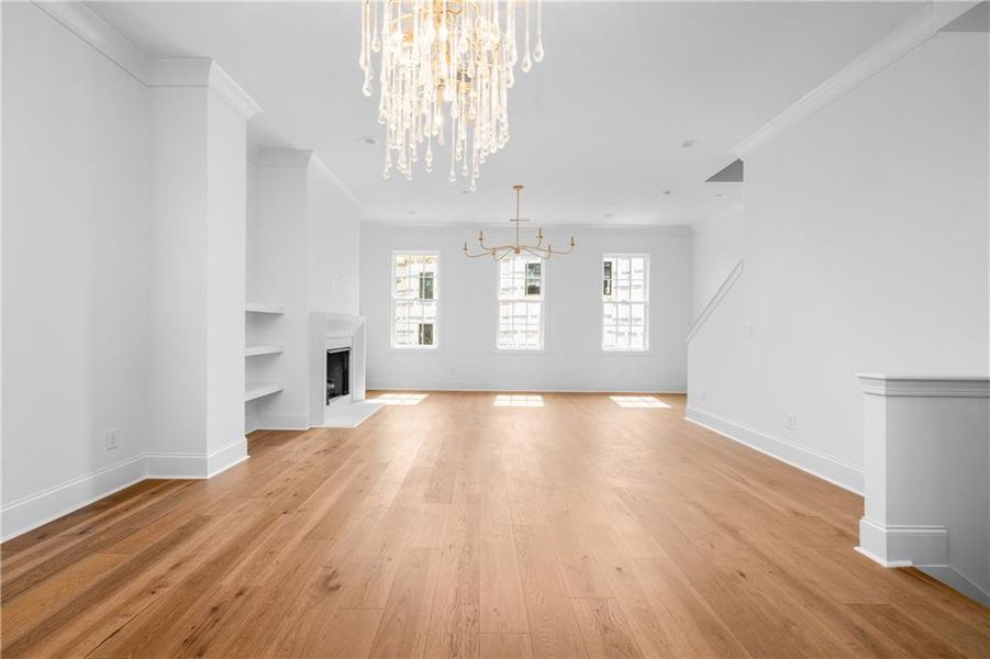 Spacious, unfurnished interior of a new home in , Alpharetta (Image 26).